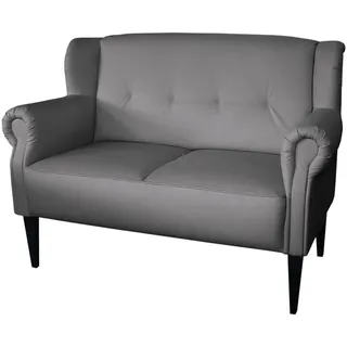Home Affaire Moro Küchensofa Kunstleder 2-Sitzer Grau