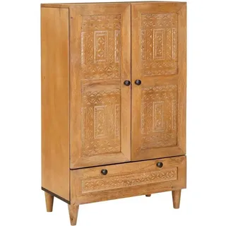 vidaXL Highboard 60 x 33 x 100 cm Hellbraun