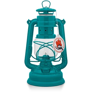 Feuerhand Sturmlaterne Baby Special 276 15 x 26,5 x 13,5 cm teal blue