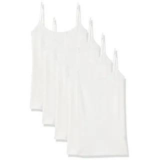 Amazon Essentials Damen Slim Fit Camisole 4er Pack Weiß XXL