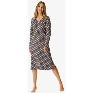 Schiesser Nachthemd Comfort Essentials Nacht-hemd schlafmode sleepwear bunt M (38)