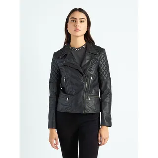 Maze Lederjacke Solna schwarz XS