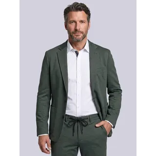 engbers Herren Hochelastisches Anzug-Sakko Grün slim fit uni - 50