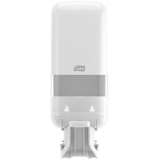 Tork Spender für Seifen und Händedesinfektionsmittel mit Armhebel Weiß S4, geeignet für Flüssigseife, Schaum und Gel, Elevation Design, 6 Stück, 564100