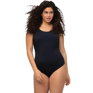 Ulla Popken Badeanzug Damen Schwarz 58/60