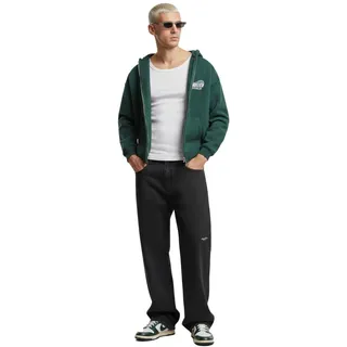 Another Cotton Lab DAD Herren Denim-Hose im 5-Pocket-Style Jeans-Hose Baumwoll-Hose PD00003485 Schwarz - M