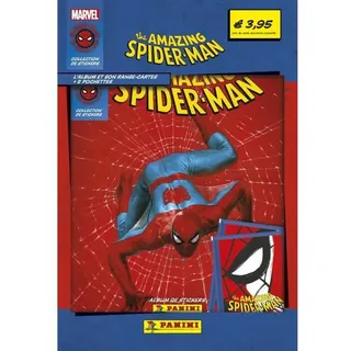 Aufkleber-Album Spiderman 60th Anniversary - The Amazing Spider-Man