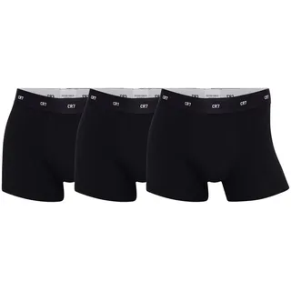 Cristiano Ronaldo Boxershorts unifarben Schwarz / Weiß M 3er Pack