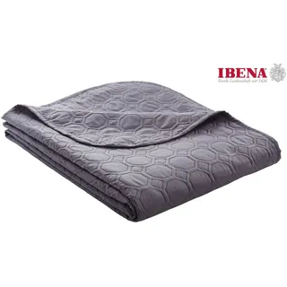 IBENA Nancy 220 x 250 cm dunkelgrau