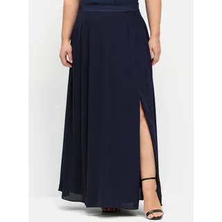 sheego A-Linien-Rock Blau 54