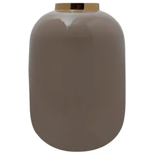 Qiyano Dekovase Bodenvase Lanu 200 Taupe