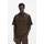 T-Shirt Nalono Herren Gr L schwarz braun208 Single Jersey Obermaterial 100 Rundhals eingesetzt normaler Saum Shirts T-Shirt Logodruck Look Backprint