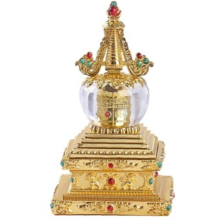 Ruluti Tantrischen Stupa Supplies Kupfer Bodhi Pagode Tibetischen Buddhismus Bodhi Stupatower Dekor