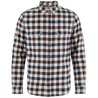 Fjällräven Skog Langarmhemd Chalk White / Black Oak M