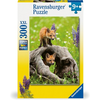 Ravensburger Kinderpuzzle - 12000871 Freche Füchse - 300 Teile XXL Puzzle für Kinder ab 9 Jahren