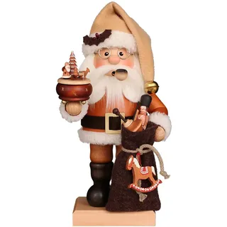 Christian Ulbricht GmbH Räuchermann Weihnachtsmann 36 cm beige