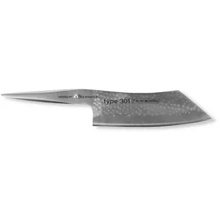 Chroma Type 301 Hakata Santokumesser 19 cm silber