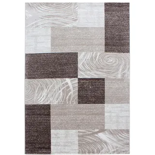 Ayyildiz Parma Kurzflorteppich 140 x 200 cm Braun