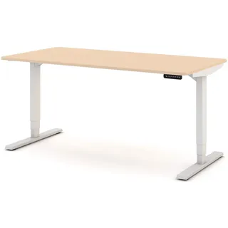 Assmann Electronic Schreibtisch Y-LINE Curved 120x70 cm 120 cm x 127 cm x 70 cm