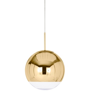 Tom Dixon Mirror Ball LED Pendelleuchte Ø 40cm, gold