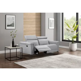 OTTO home 2-Sitzer Struktur-Bezug 160 cm Grau