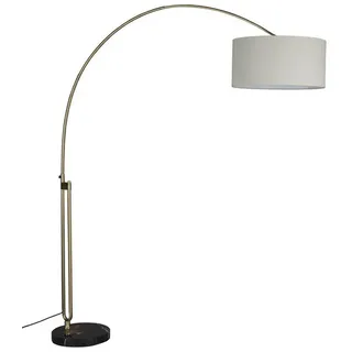 Dutchbone Stehlampe Bogenlampe Archie Gold Elegantes Design von Dutchbone, ohne Leuchtmittel schwarz