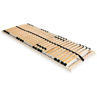 vidaXL Lattenrost mit 28 Latten 7 Zonen verstellbar 80 x 200 cm