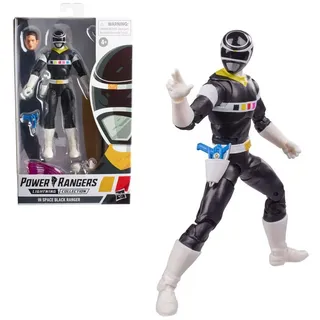 Hasbro Actionfigur Power Rangers Lightning Collection In Space Black Ranger 6 Inch Action