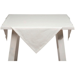 Pichler Tischdecke, Weiß, Textil, Uni, rechteckig, 100 cm, Wohntextilien, Tischwäsche, Tischdecken