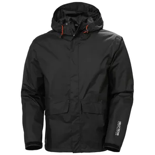 HELLY HANSEN MANCHESTER Regenjacke Unisex Schwarz M