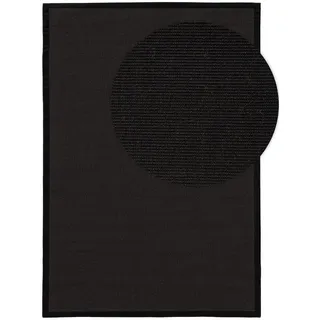 benuta nest Sana Sisalteppich 80 x 150 cm Schwarz