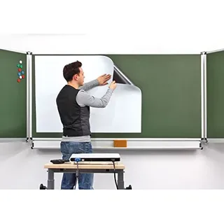 Betzold - Magnetische Leinwand-Folie, 90 x 125 cm - Whiteboardfolie Tafelfolie
