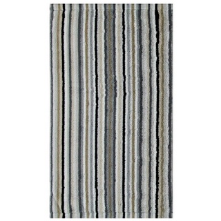 Cawö Gästehandtücher Gästetuch - C Life Style Stripes, 30x50 cm, Frottier beige|braun