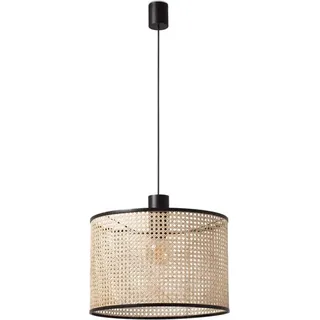 FARO Mambo 1-flg. 45,0 cm rund schwarz/rattan