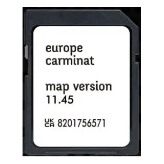 Generisch SD Karte - GPS Navigation - Europa 2025 – Version 11.45 – kompatibel mit Renault Tomtom Carminat
