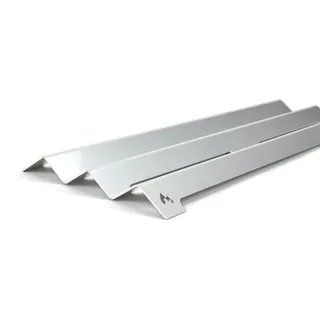 Grillrost.com Das Original Grillrost 158 cm x 419 cm Edelstahl Silber/Weiß