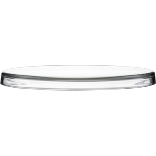Eisch Tortenplatte Tortenplatte 301/31 kristall, Glas, satiniertes Kristallglas, Ø 31 cm weiß