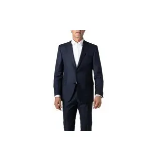 CARL GROSS Herren Sakko blau Schurwolle, blau, NOS