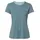 T-Shirt für Damen Schnelltrocknendes pflegeleichtes Sport Shirt Atmungsaktives Outdoor T-Shirt mit Rundhals für Fahrradreisen Wandern Trekking Nordic Blue 48