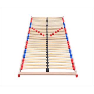 ECOFORM Lattenrost mit Härtegradregulierung + beweglich-elastischen Duo-Kappen 70/80/90/100/120cm x 200cm - vom Hersteller (70 x 200 cm)