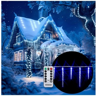 monzana Lichterkette Weihnachten Eiszapfen 40 LEDs 5,5m