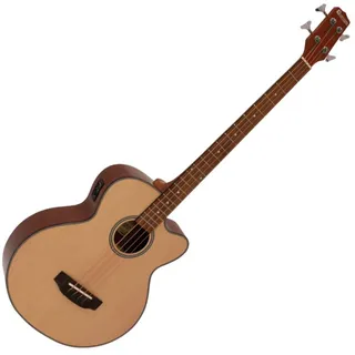 Dimavery AB-450 Akustikbass, natur
