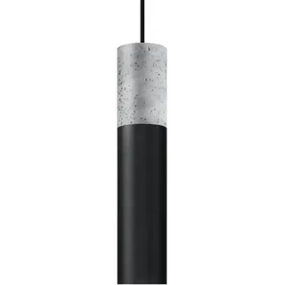 Sollux Borgio 1-flg. GU10 40W 30 cm schwarz