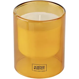 Schöner Wohnen Vanilla L Duftkerze 11 cm orange