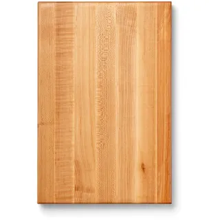 Boos Block Profi Schneidebrett Holz XXL - 46 x 31 x 4 CM - Antibakteriell | Nordamerikanisches Ahorn-Schneidebrett - Groß - Dick - Hackbrett - Hackblock