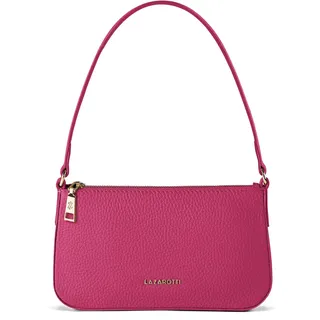 lazarotti Bologna Schultertasche Leder Pink