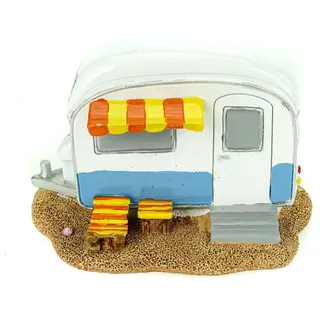 Udo Schmidt Bremen...das Original Spardose Wohnwagen Urlaubskasse – dekoratives Sparschwein Camping bunt