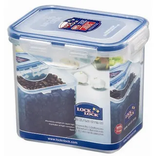 Lock & Lock Vorratsdose rechteckig transparent 13,5 x 10,2 x 11,8 cm 0,85 l 3-teiliges Set