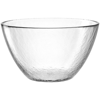 LEONARDO Schale LEONARDO Schale ATTIVO, transparent, Glas, (1-tlg) weiß 22 cm x 22 cm