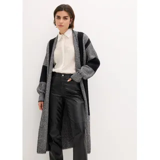 bonprix Strickmantel schwarz L